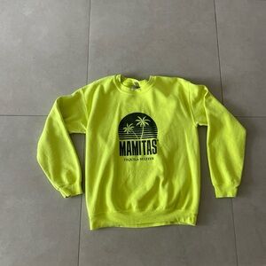 Yellow Mamitas Tequila Sweater